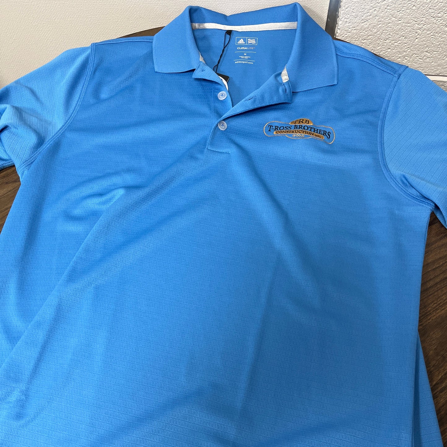 TRB Light Blue Climalite Polo
