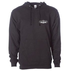 T-Ross Brothers Construction Midweight Pullover Hoodie - Black