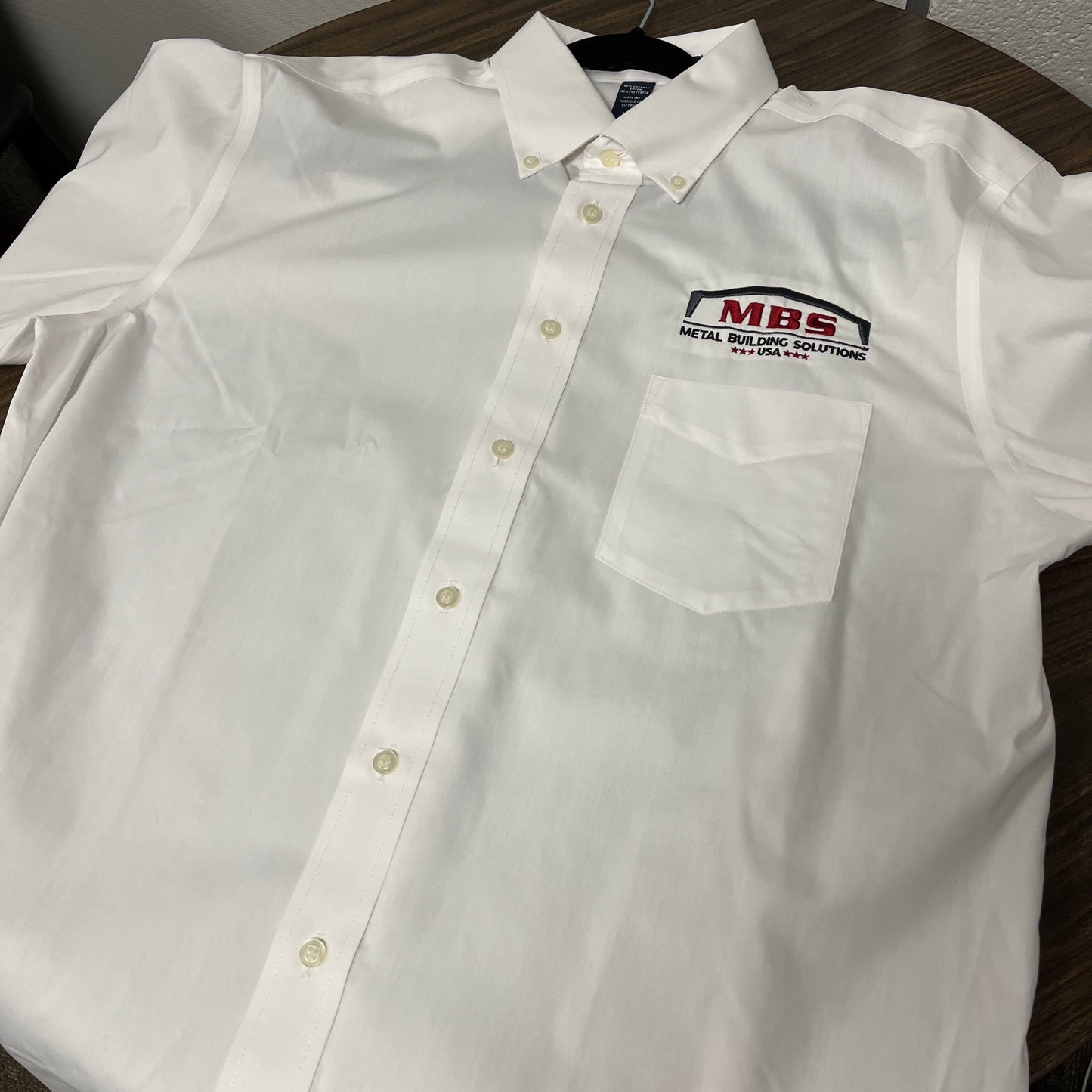 MBS Devon & Jones Button Down Shirt - White