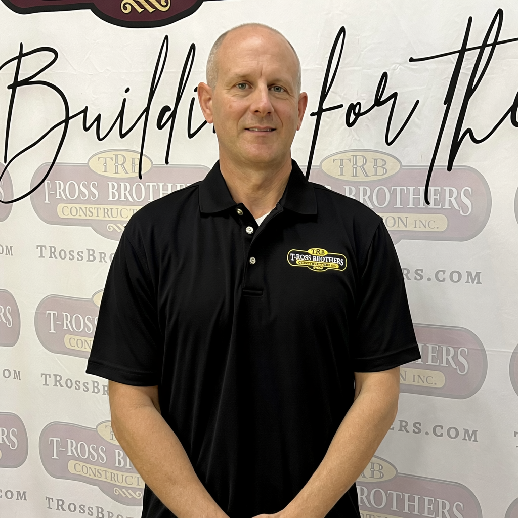 T-Ross Brothers Construction Performance Polo – Black