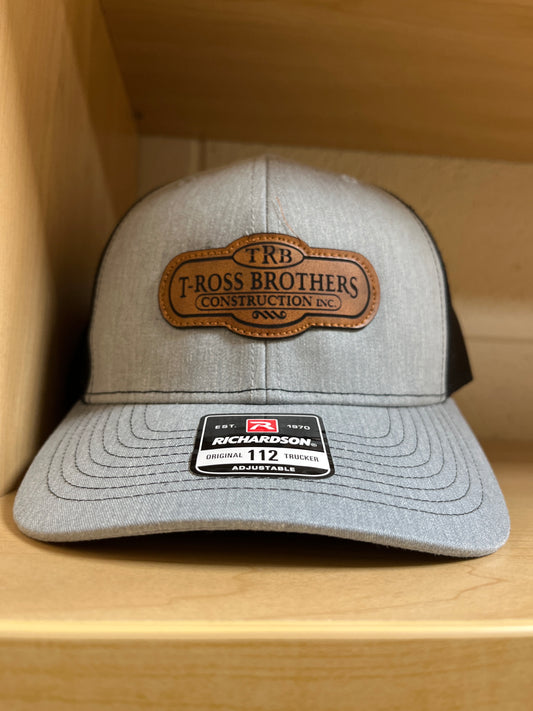 T-Ross Brothers Construction Richardson® 112 Trucker Hat – Dark Gray
