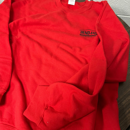 Bend-Fab Sweatshirt - Red