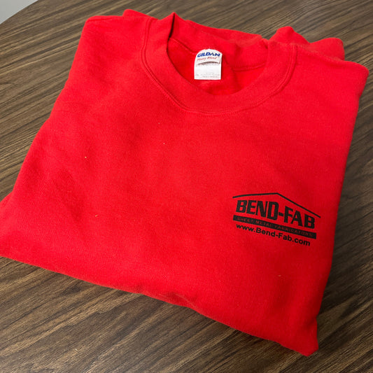 Bend-Fab Sweatshirt - Red