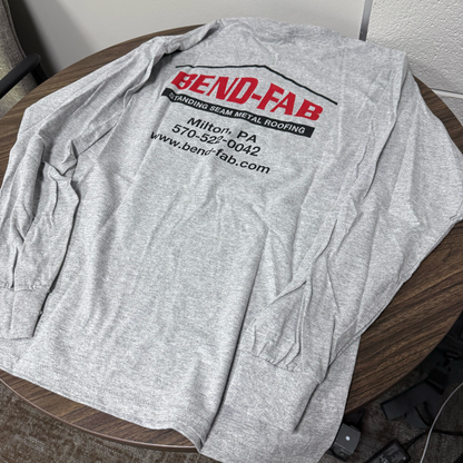 Bend-Fab Classic Gray long sleeve shirt