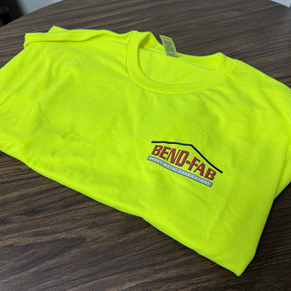 Bend-Fab Classic Safety Green (Yellow) Tee