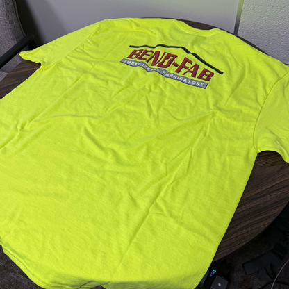 Bend-Fab Classic Safety Green (Yellow) Tee