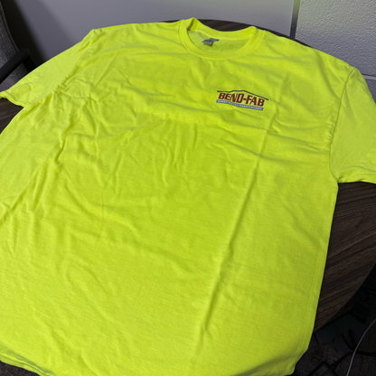 Bend-Fab Classic Safety Green (Yellow) Tee
