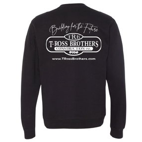 T-Ross Brothers Construction Mid-Weight Crewneck Sweatshirt