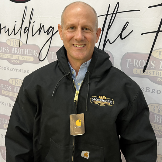 T-Ross Brothers Construction Carhartt® Hooded Duck Jacket