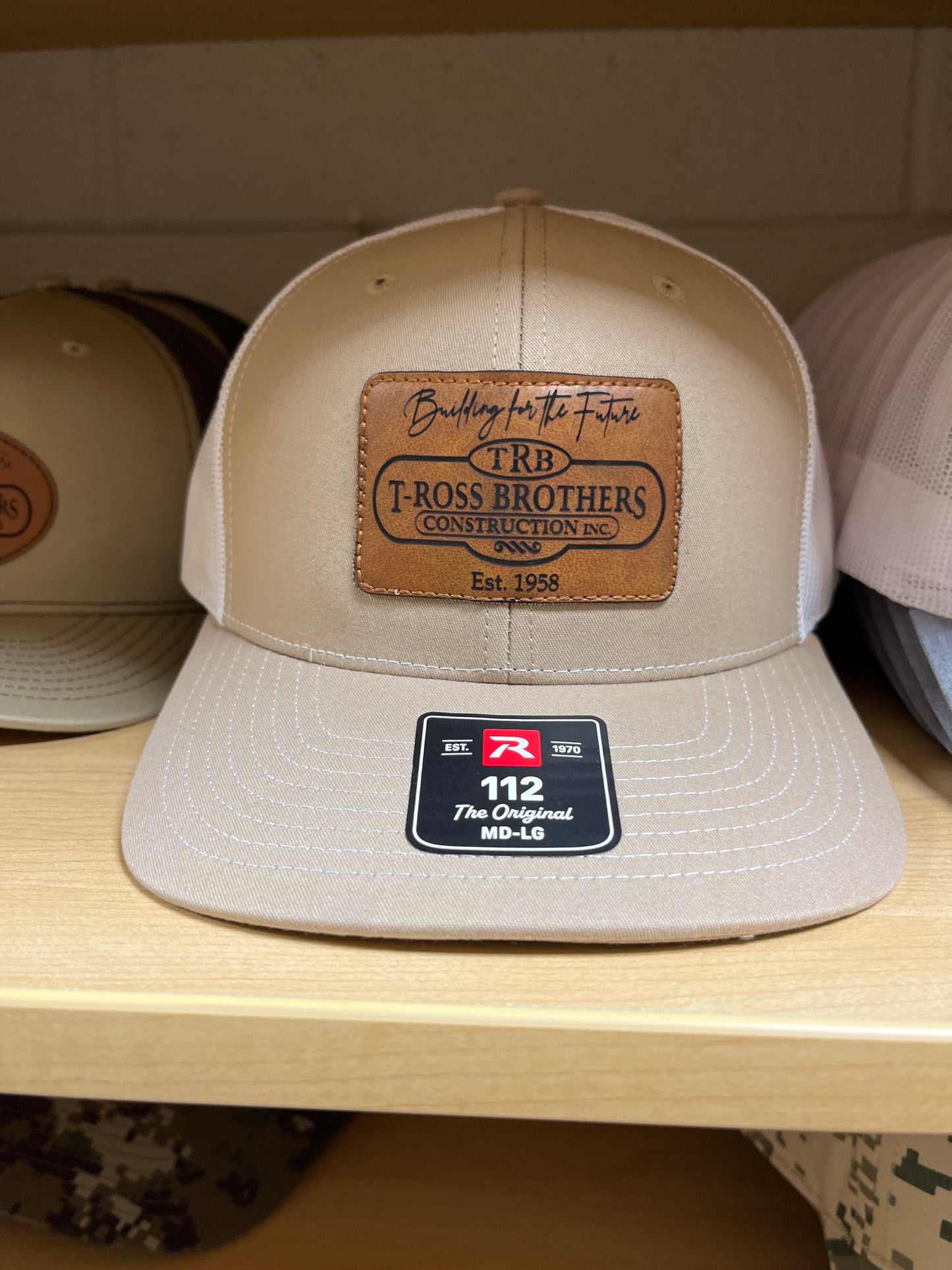 TRB Richardson Hat - Light Brown/White