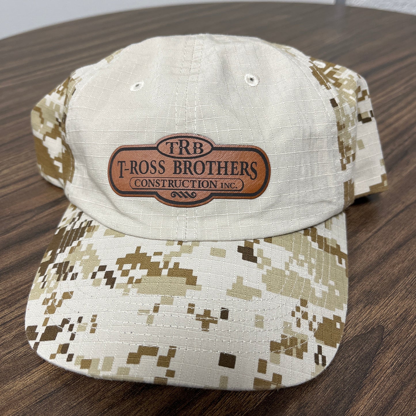 T-Ross Brothers Construction Port Authority Camo Ball Cap