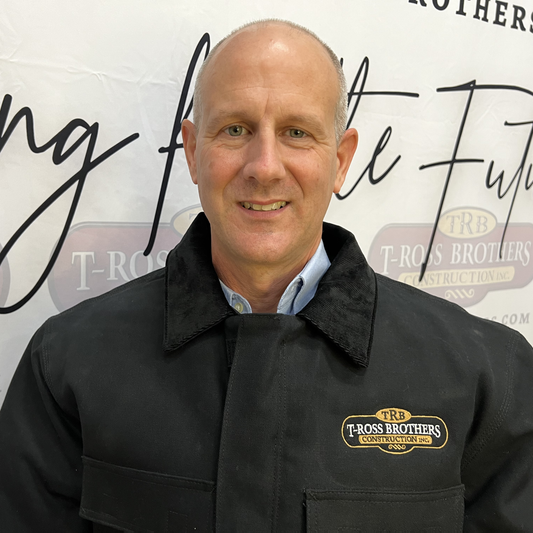 T-Ross Brothers Construction Carhartt® Coat with Collar