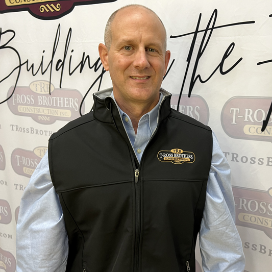 T-Ross Brothers Construction Charles River® Soft Shell Vest