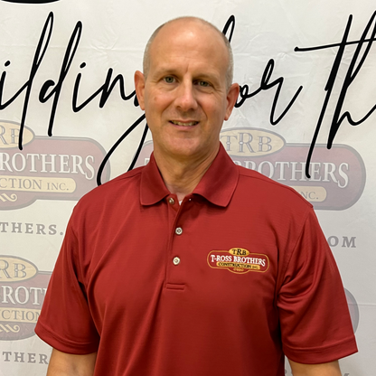 T-Ross Brothers Construction Performance Polo – Red