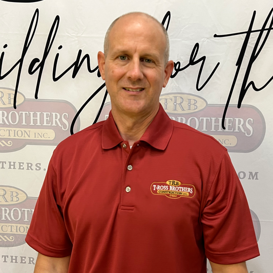 T-Ross Brothers Construction Performance Polo – Red