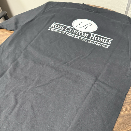 Ross Custom Homes Classic Black Tee