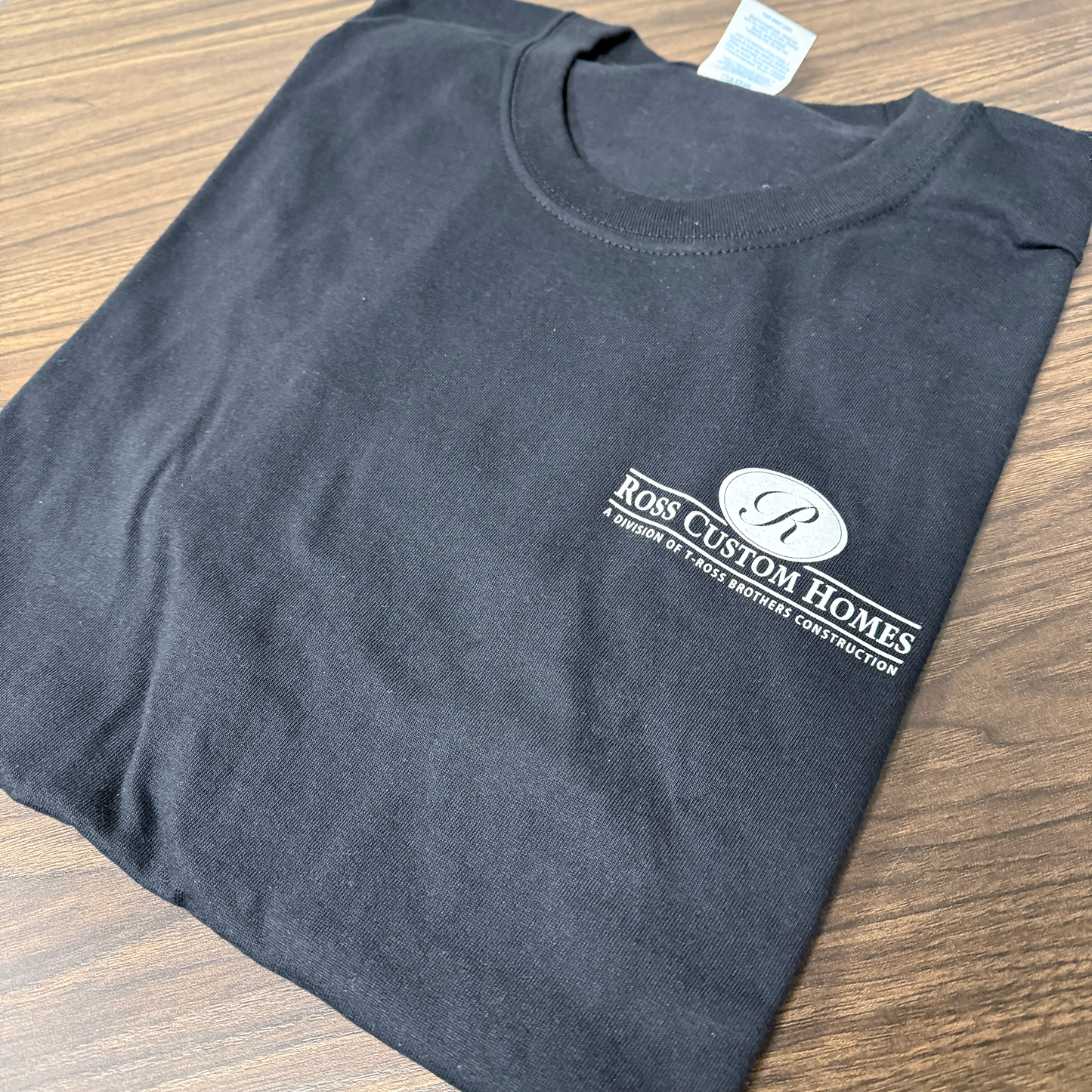 Ross Custom Homes Classic Black Tee