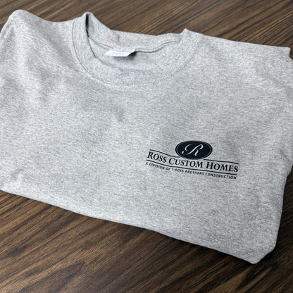 Ross Custom Homes Classic Gray Tee