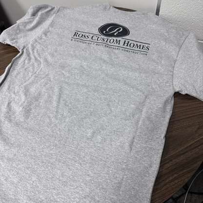 Ross Custom Homes Classic Gray Tee