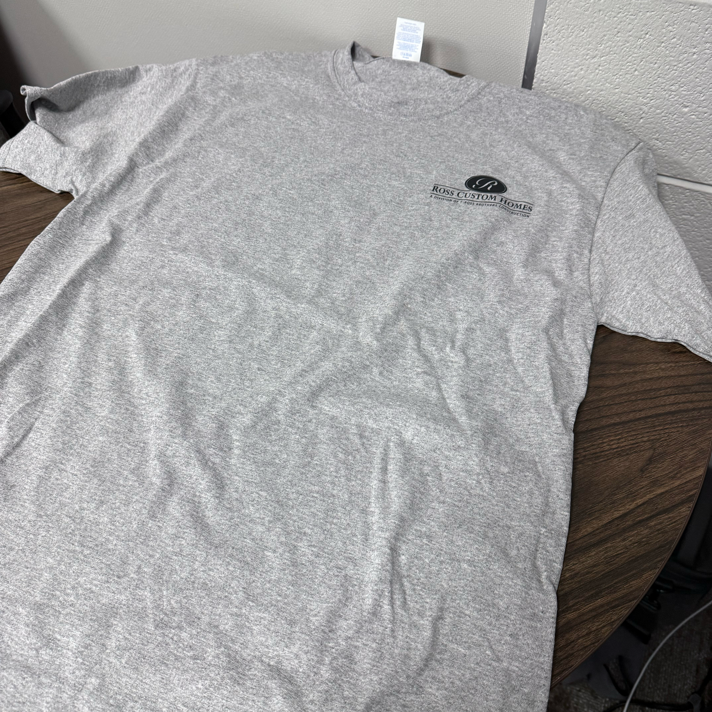 Ross Custom Homes Classic Gray Tee