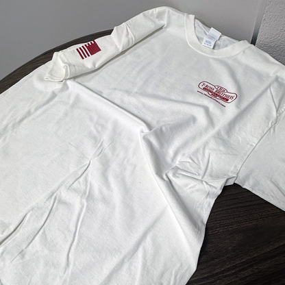 T-Ross Brothers Construction Classic White Tee
