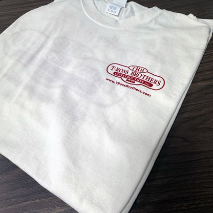 T-Ross Brothers Construction Classic White Tee