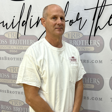 T-Ross Brothers Construction Classic White Tee