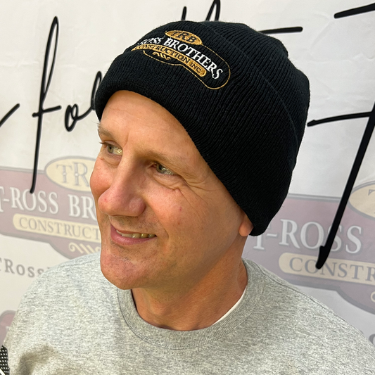 T-Ross Brothers Construction Knit Winter Beanie